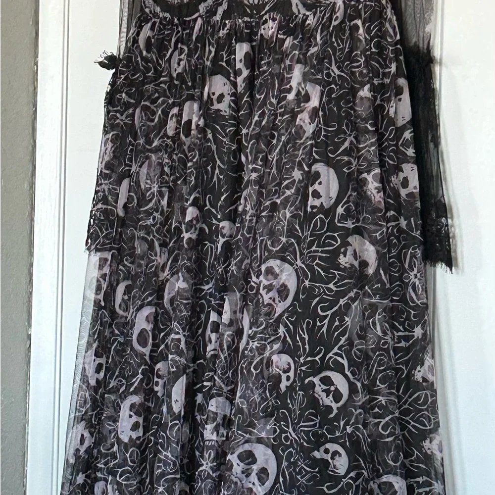 Dolls Kill - Dance With Death - Beautiful Skeleton Gown NWOT - Picture 9 of 11